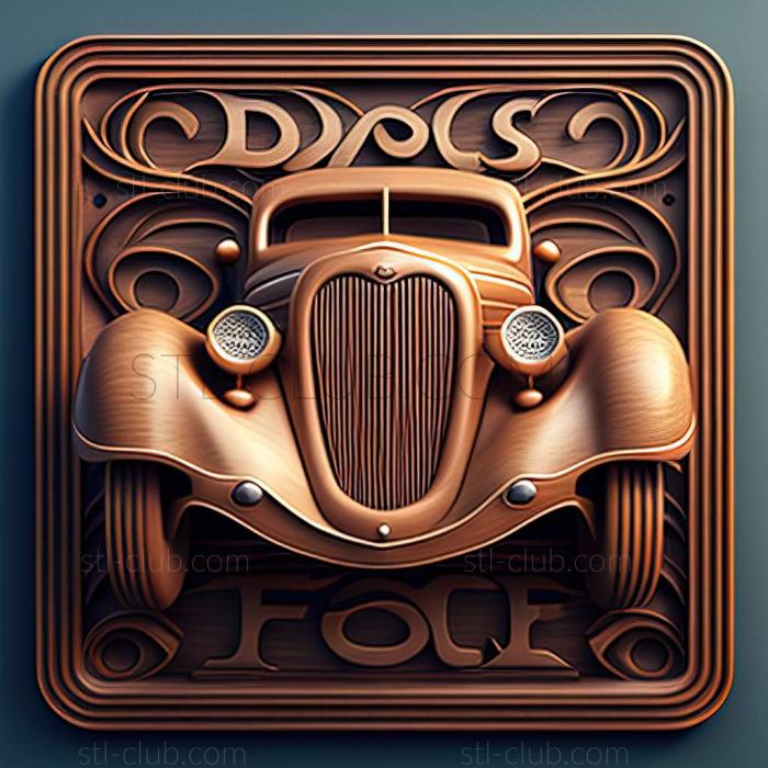 3D модель Ford 999 (STL)